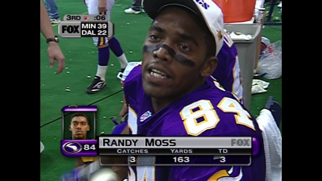 Happy birthday Randy Moss. Straight homie. 
