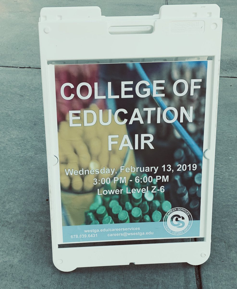 MattFerguson_SC's tweet image. Recruiting at West Georgia University today with @dcitdirector #teachDCSD