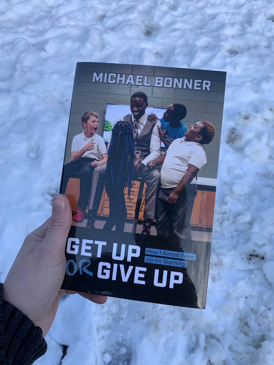 cheer4tech's tweet image. Since another snow day is in my future, I’m glad the UPS man could deliver my new book!! Thanks @MichaelBonner_  for the inspiration at #eseaconference #cksdchat