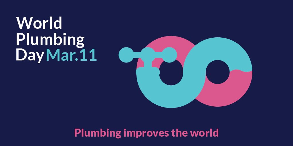 🌎 This World Plumbing Day let’s appreciate how plumbing improves the world. 

#WPD #worldplumbingday #plumbing #plumbers