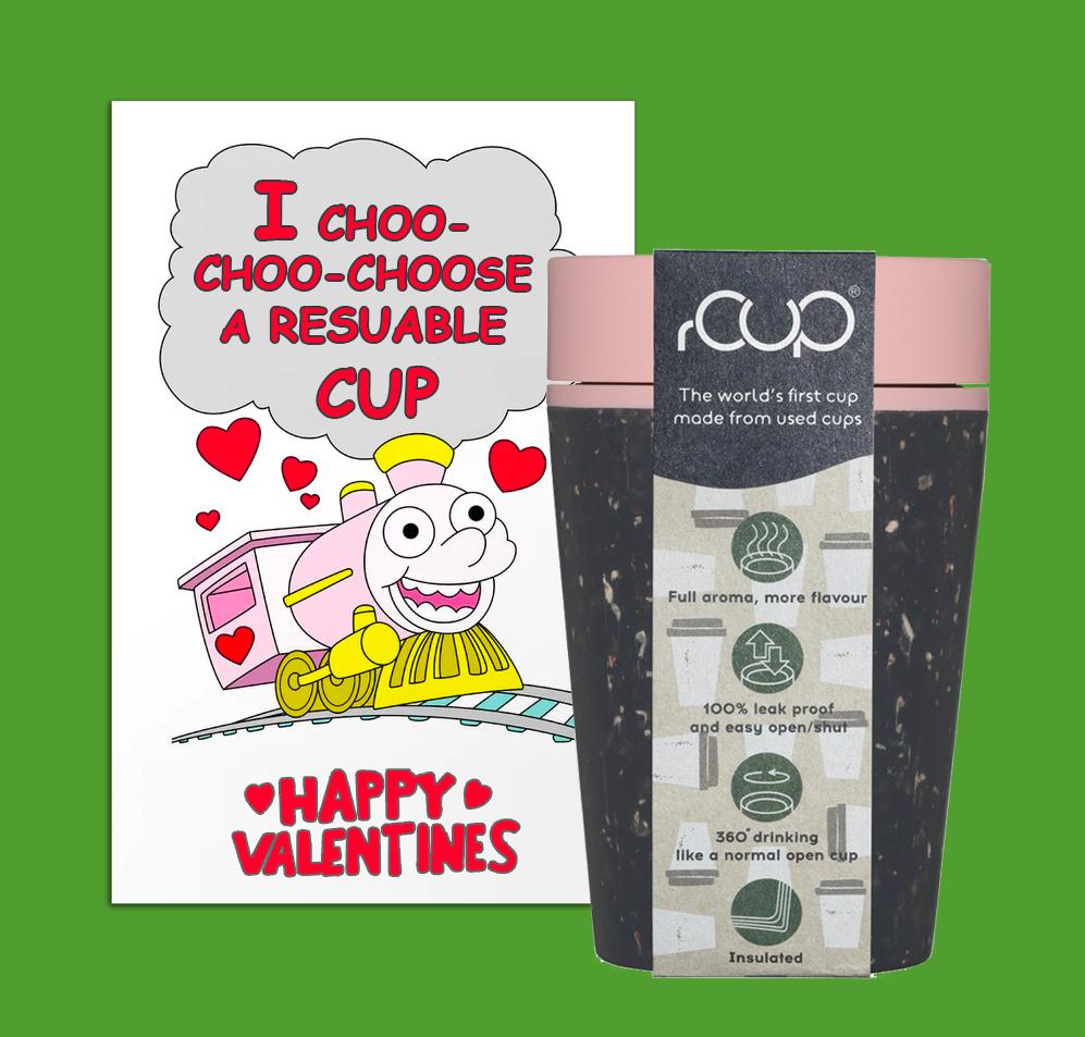 All aboard?   
 
#valentinesday #reusablecup #waronwasteau #recycling #landfill  #sustainability #love #rcup