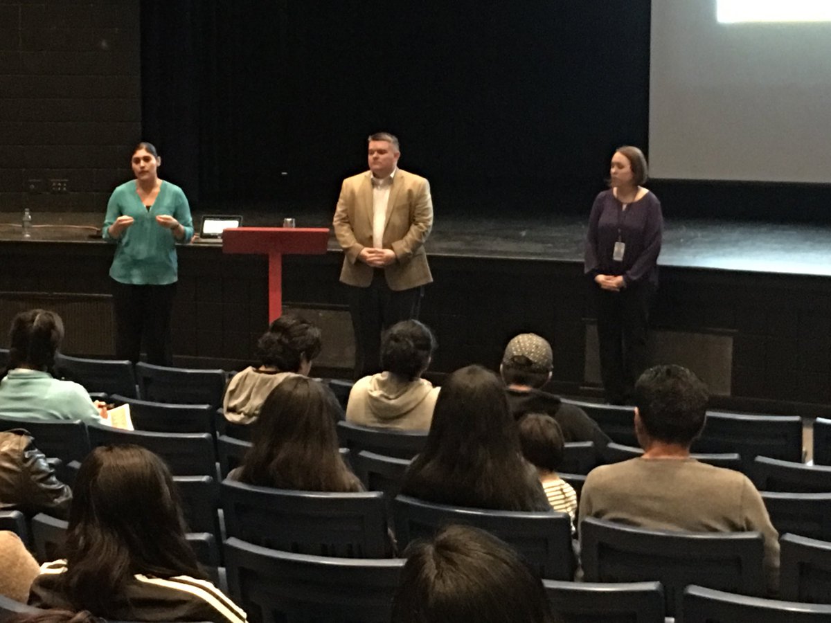 A great turnout of our Hispanic families at Oakland High School!