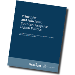 iftf's tweet image. "The aftermath of the 2016 election marked a widespread recognition of ... efforts to manipulate public opinion." A Framework from MapLight and Institute for the Future to Safeguard U.S. Elections - bit.ly/2N0kG9a // @maplight + @iftf // #digintel #digitaltransparency