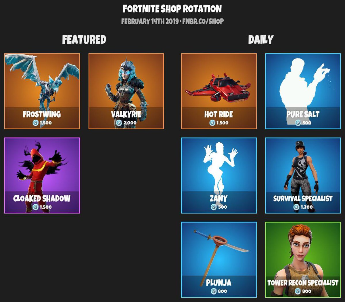 Fortnite News On Twitter Fortnite Item Shop February 14th 2019 Https T Co Nab4vpextd Use Code Fnbr To Support Us Tweet Us A Picture If You Do Https T Co Bkzqbfomiz Fortnite Item Shop February 13 2019 Fortnite Item Shop February 13 2019 Fortnite News On Twitter Fortnite Item Shop February 14th 2019 Https T Co Nab4vpextd Use Code Fnbr To Support Us Tweet Us A Picture If You Do Https T Co Bkzqbfomiz
