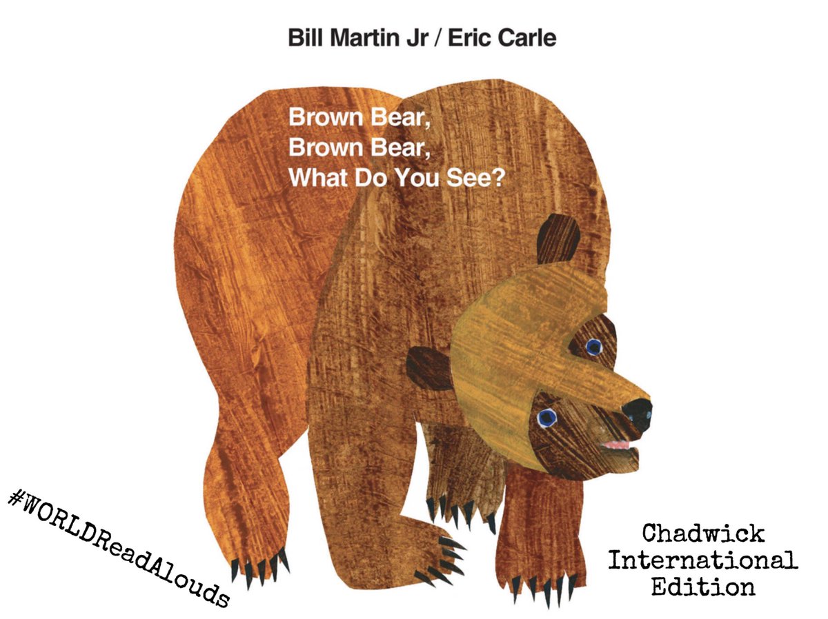 Sean4d's tweet photo. International Mother Language Day is coming up next Thurs., Feb. 21st! Why not celebrate w/ a classic! @Flipgrid @worldreadalouds Bill Martin Jr.'s "Brown Bear, Brown Bear, What Do You See?" read by students at @Intl_Chadwick &amp; ft 21 different languages! 

https://t.co/7MrqSZqRxg https://t.co/DIHAY4mbus