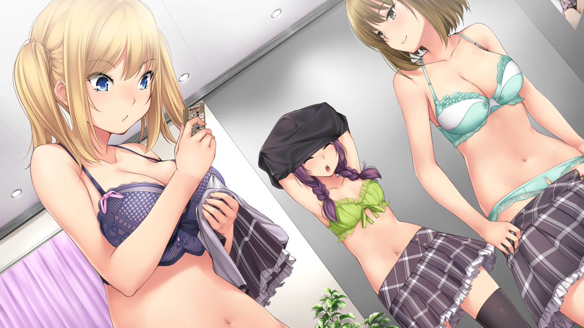 Negligee A sweet little visual novel where you, a cute girl, get to manage ...