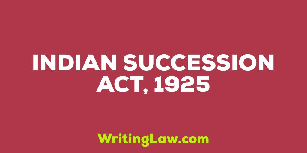 WritingLaw's tweet image. Indian Succession Act, 1925 PDF
#WritingLaw #BareAct #IndianLaws #Law #Succession #India

writinglaw.com/download/india…