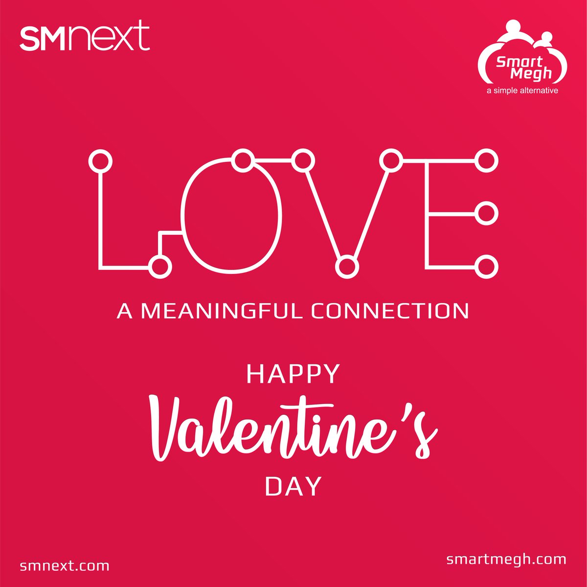 SMNextt's tweet photo. Love gives you happiness and purpose. The love for people around and the love for yourself can bring meaning to life. Here is to a meaningful life that is filled with love. Team SmartMegh wishes you all a very Happy Valentine's Day.
#smartmegh #smnext #love #meaningfulconnection https://t.co/LdTPu1vZgj