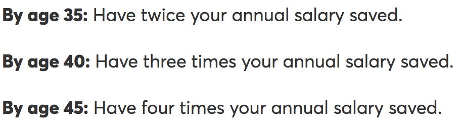 1 in 6 millennials have $100,000 saved — here's how much you should have at every age. via <a href="/CNBCMakeIt/">CNBC Make It</a> cnb.cx/2E2l7Nh