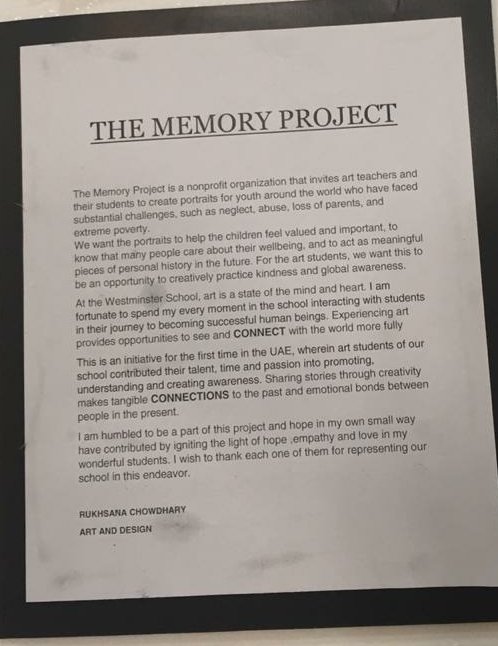 ruksi62's tweet image. To Syria with love .The art students of The Westminster School connect with the children of Syria on an emotional and humane level .
#thememoryproject #syria #gems #artwithaheart #dubai #tws
@official_TWS @HeadmasterCarl @TwsVijaya @RennyTWS @GEMS_ME