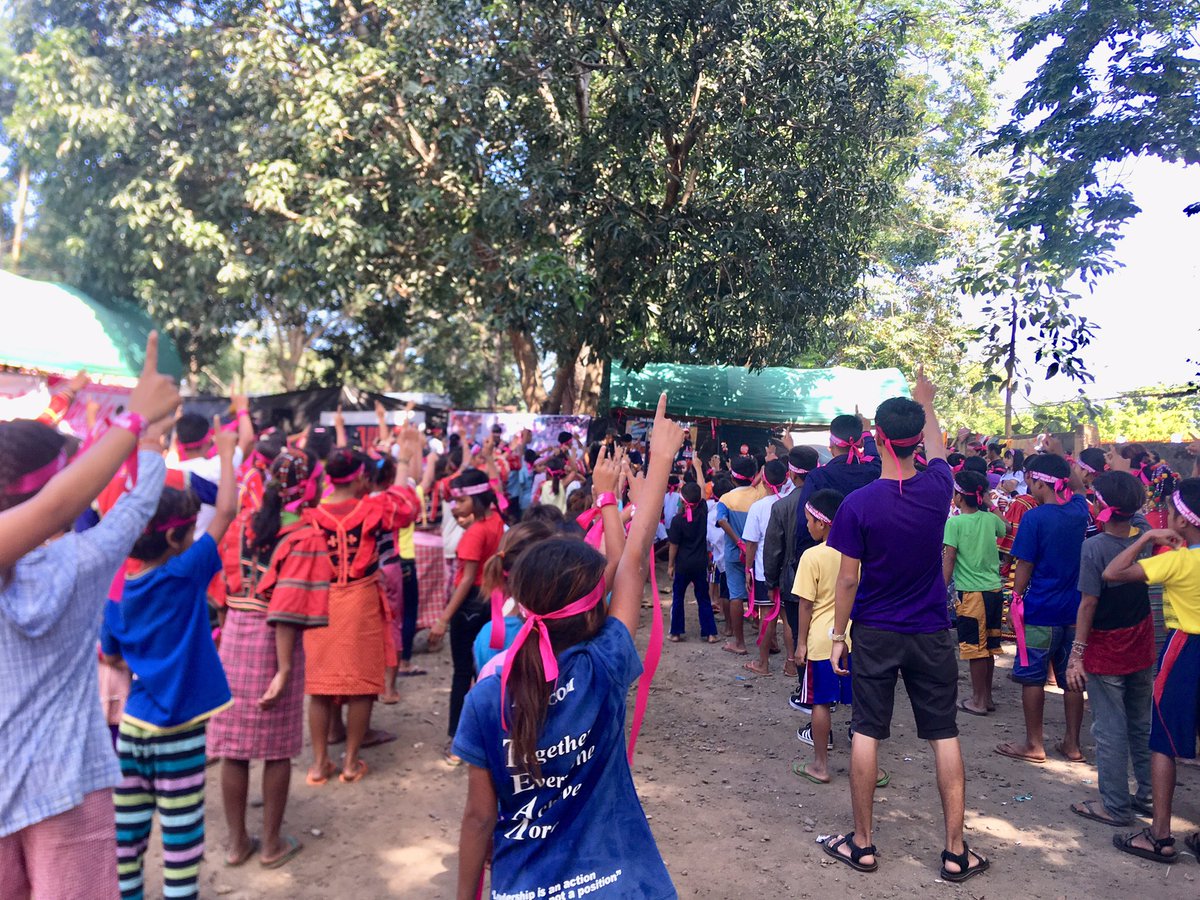 himati's tweet photo. LOOK: Multi-sectoral groups, women, and individuals gathered at the UCCP Haran for the 7th One Billion Rising, with the theme “Rising: From A Campaign, To A Way Of Life”. OBR is a part of an annual campaign against violence on women and children.
#LabanAngAbuso
#RiseResistUnite https://t.co/IExRyt84it