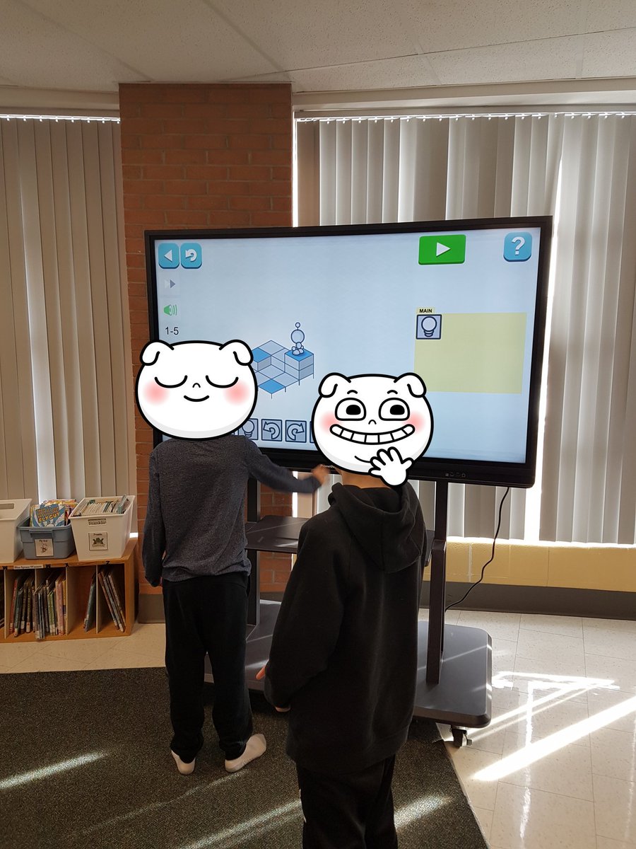 SaraMudge_TL's tweet image. Exploring STA&apos;s new ActivPanel! Learning to code with LightBot!  @STA_ycdsb @PathwaysYCDSB @lightbotcom @Mr_C_Reda @YCDSBlibraries #techiscool #wearefutureready