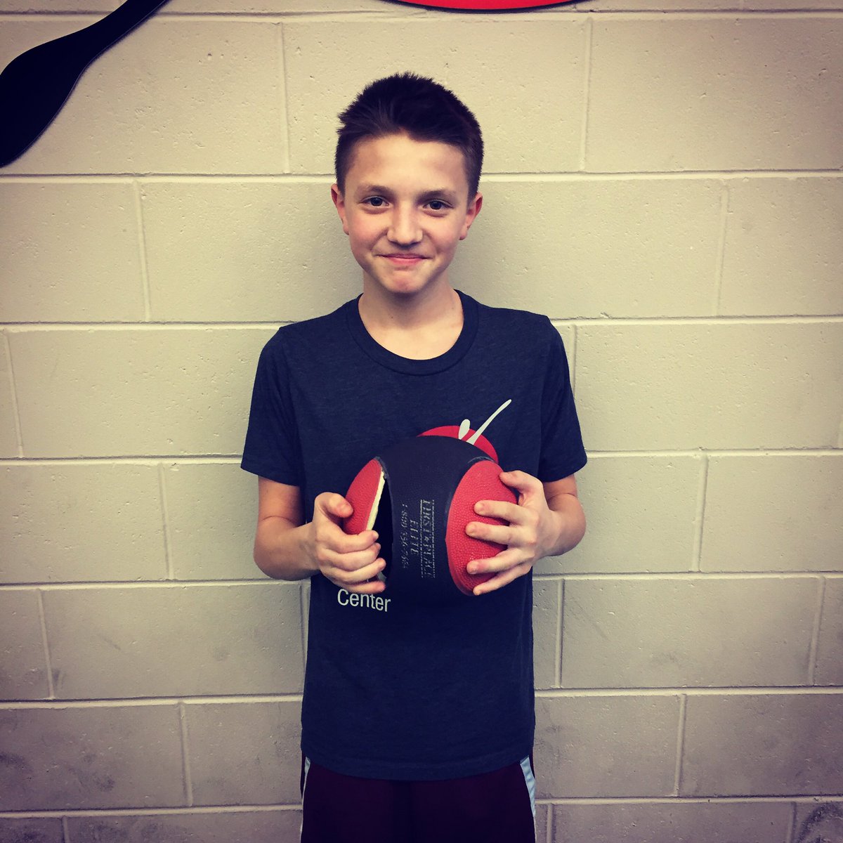 SPCAthlete's tweet photo. One of the youngest members of the #SPCFam packs the biggest #punch!  #jack1 #MedBall0 #SPCFam #JoinTheFam #FutureWallPic https://t.co/jHaxypKSme