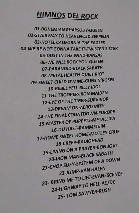 TheLordOfSummer's tweet photo. Himnos del rock ?? https://t.co/X4IAOLMuAX