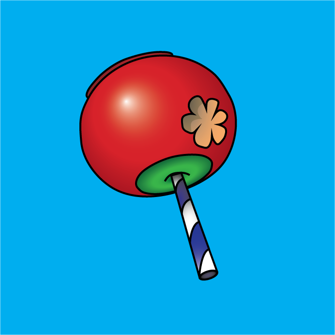 good_chat's tweet photo. "Did someone say candy apple?" 🍬🍎🤤 
#gamedev #conceptart #indiedev  #vectorart https://t.co/UpKj94dkUH