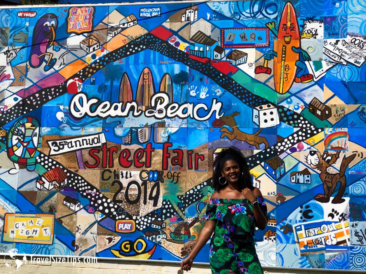 TravelSizeTips's tweet image. 🎨 Found this quirky street art by some students in Ocean Beach, San Diego, California. Man when that ☀️ sun hits you and you on vacay - the BEST feeling! Just over here livin life! 🙌🏾 more info on the blog ➡️ ow.ly/ommz30nDIK6