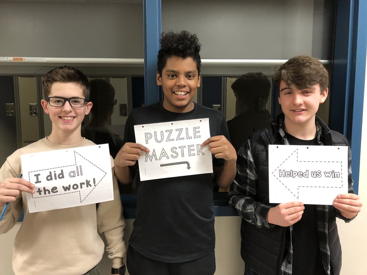 MrsBerndtsclass's tweet image. #Rockstars at Aztec 
#breakoutedu  Great job! #puzzlemasters #ecsrd #gr8rocks