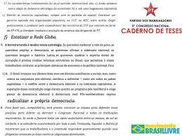 Esse é o "estado democrático de direito"que o PT tanto "defende".