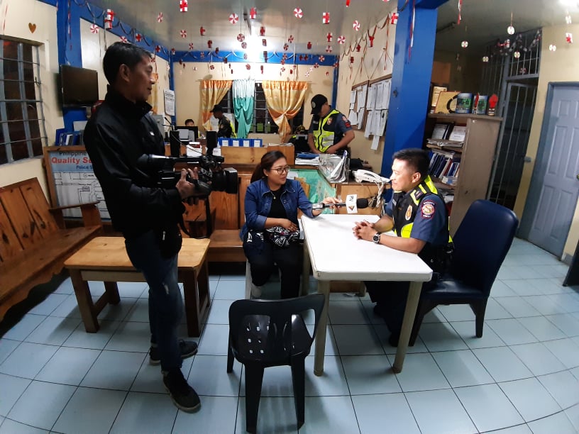 PNPBaguioStn4's tweet photo. PTV live interview to PI JESSE B DELA CRUZ, Deputy Station Commander
#SecurityMeasure
#PSUDUpdates
#PeaceandOrder
@ProcorRpcrd @PNPCordillera @rwinp88 @BaguiosFinest https://t.co/FKGAVdiHax