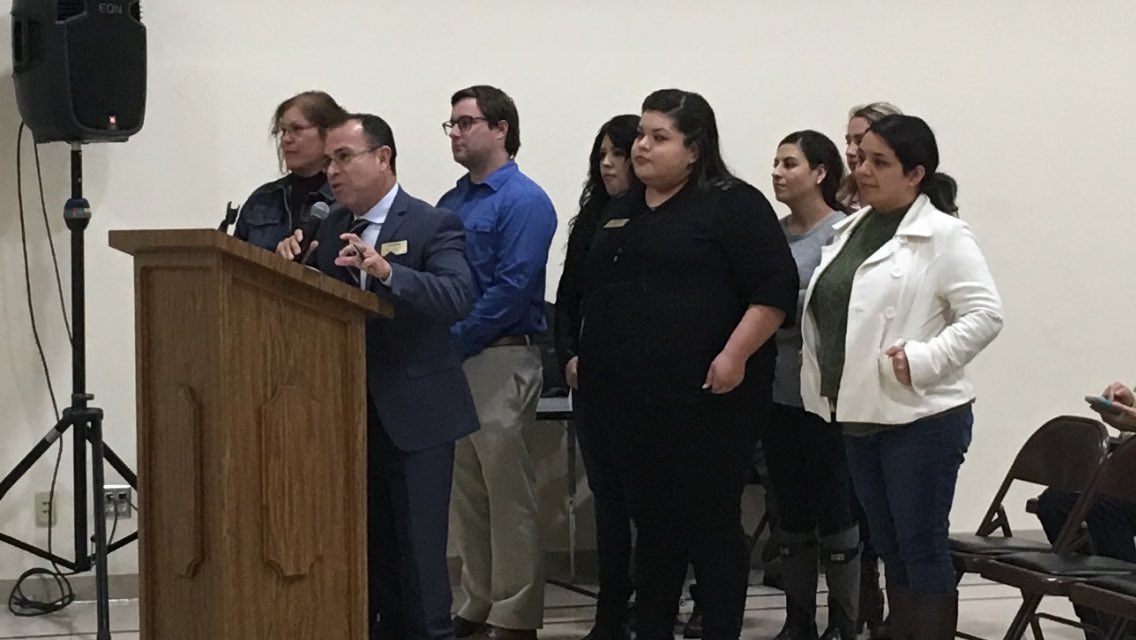 Jairo Arellano, asst. supt. Of Whole Child education, introduced our new counselors to our Board of Trustees. Our parents asked for them, and we delivered. Ahead of schedule! #AlisalFuerte #alisalstrong #wholechildeducation