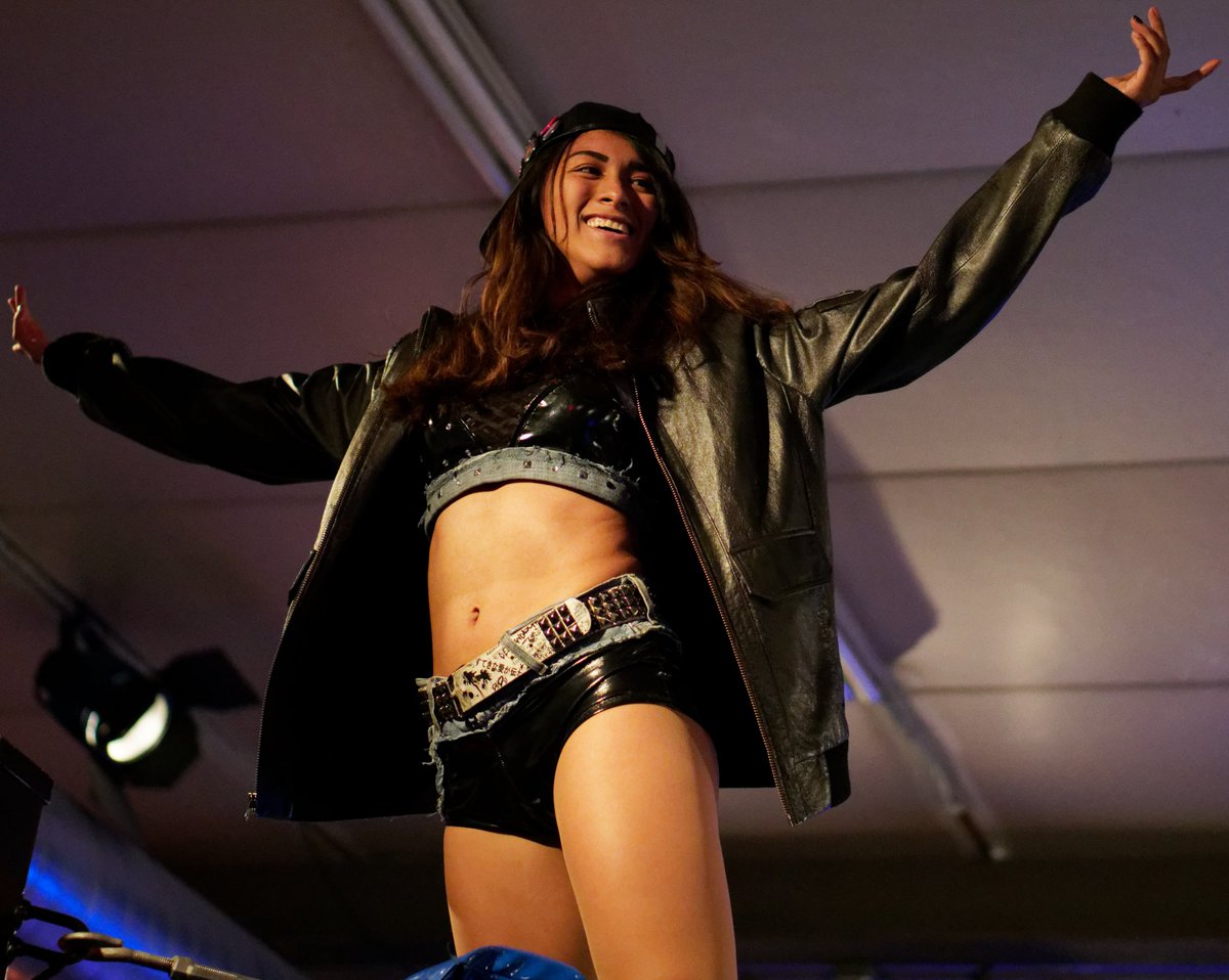 Battleclubpro's tweet photo. 🔥🚨 BREAKING NEWS 🚨🔥
No Place & new faces
@ashley__vox
@DelmiExo
@Ray_lyn
@JeantetDanielle
will also be making their Battle Club Icons debut in #Brooklyn on April 3rd for #WCW #WomenCrushWednesday #ICONS3 #WomensWrestling https://t.co/fmwEGsuGvE