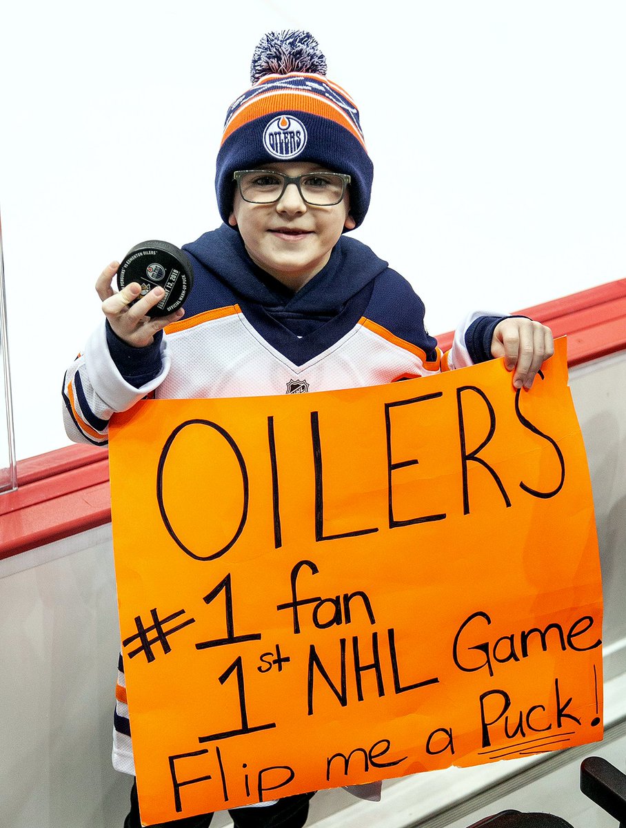 Mission accomplished 💙🧡 #LetsGoOilers