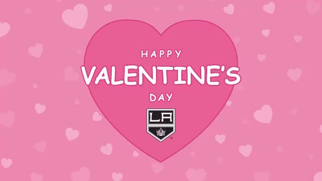 Love is in the air 💘 Happy #ValentinesDay from the LA Kings!  💌 LAKings.com/ValentinesCards https://t.co/CldOmzIaI5