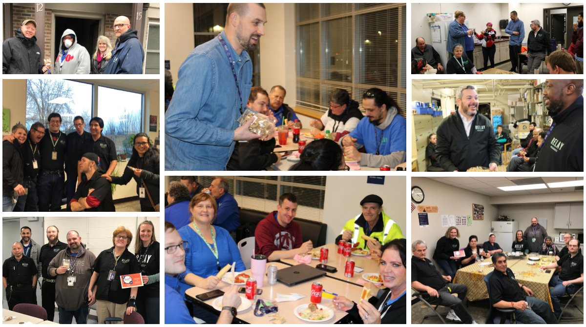 RelayResources's tweet photo. Relay is all about #WorkingTogether even though many of us work at different locations. This week we've been visiting the staff at different locations with cookies and conversation to say thank you for being a part of our team!  #LifeAtRelay #HappyEmployeeAppreciationWeek https://t.co/6RZSZIz3cT