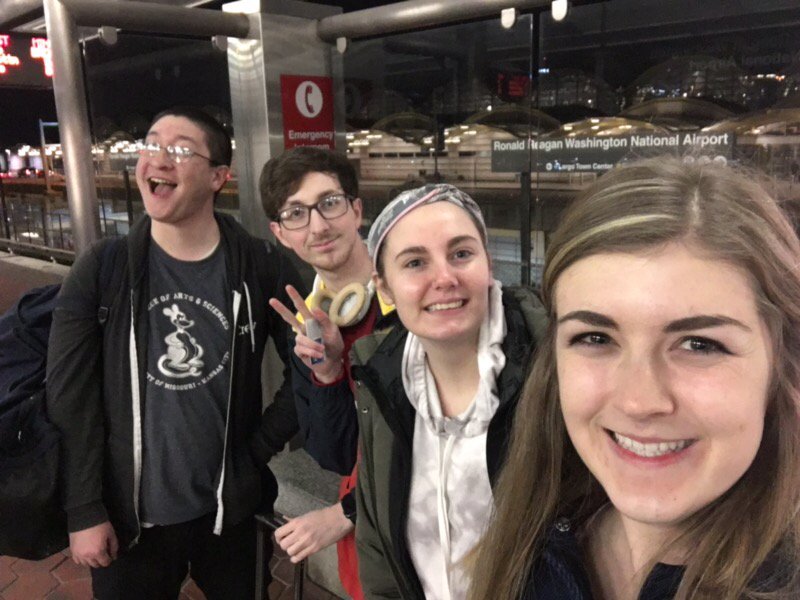 The @UMKansasCity Roos have just arrived in DC to participate in the #SchumanChallenge! Thanks to #EUintheUS for giving these PoliSci and Debate students the opportunity to showcase their skills. #RooWorldOrder