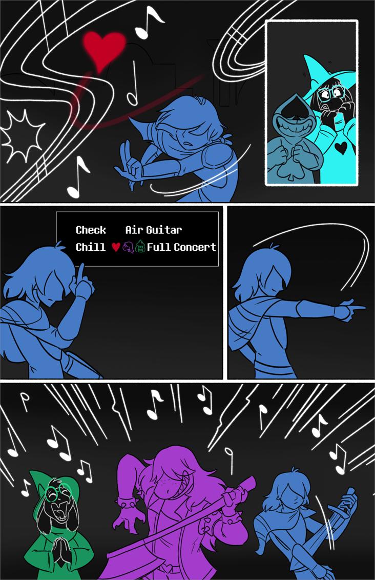 Megan Willis على تويتر Deltarune Paper Trail Part 8 2 2