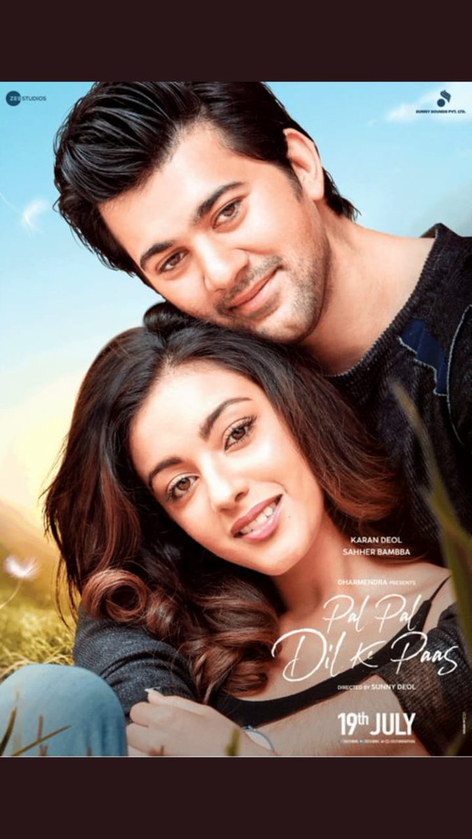 SunnydeolClub's tweet photo. First look posters of #ppdkp starting
@imkarandeol @SaherBamba  directed by superstar @iamsunnydeol 
Releasing on #19july https://t.co/WPQxtm3fiV
