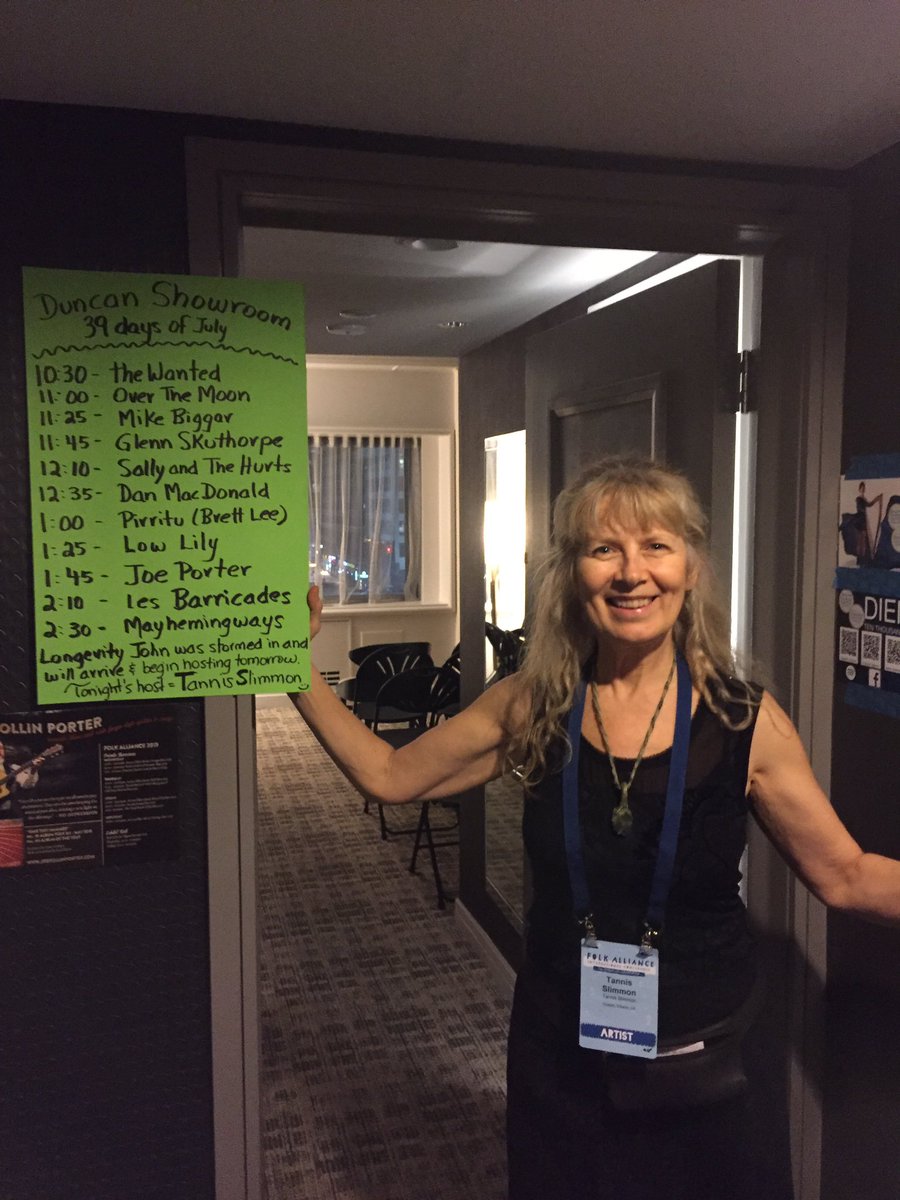 Hosting Rm 462 for <a href="/longevityjohn/">Longevity John  </a> tonight <a href="/folkalliance/">Folk Alliance</a> with these wonderful artists! #folkalliance #FAI2019