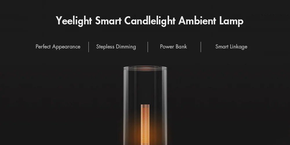 #hiking Xiaomi Smart Candle Bluetooth Lamp