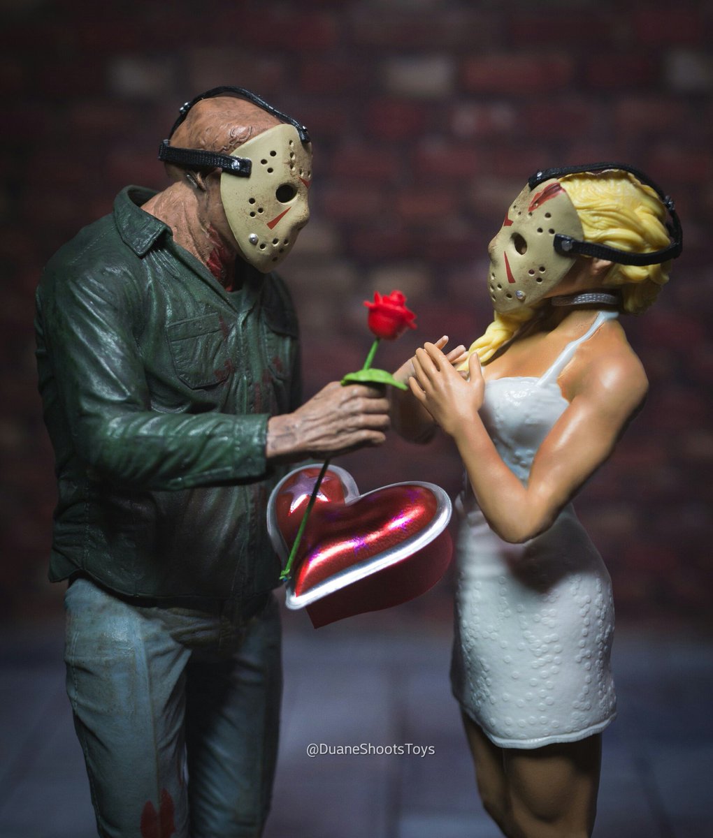 duaneshootstoys's tweet photo. There's someone out there for everyone! #ValentinesDay #JasonVoorhees #FridayThe13th https://t.co/3raYEkFoIO