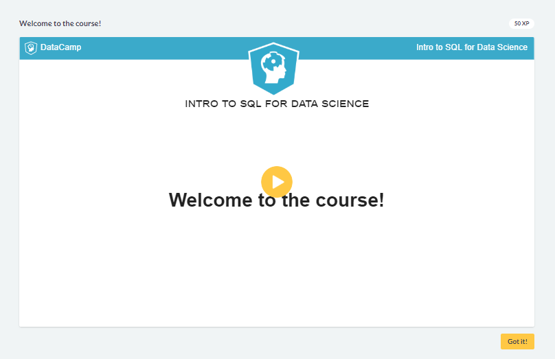 AgileBelma's tweet photo. R3D25 - Plodding along with SQL but this time I was given a tip to use https://t.co/7yIhXXaM3K It's really good! And I get XP points!  #100DaysOfCode #iLoveSQL https://t.co/vux13dS8Nz