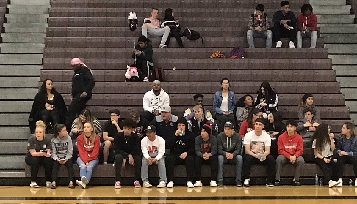 Lovin’ the student support tonight!