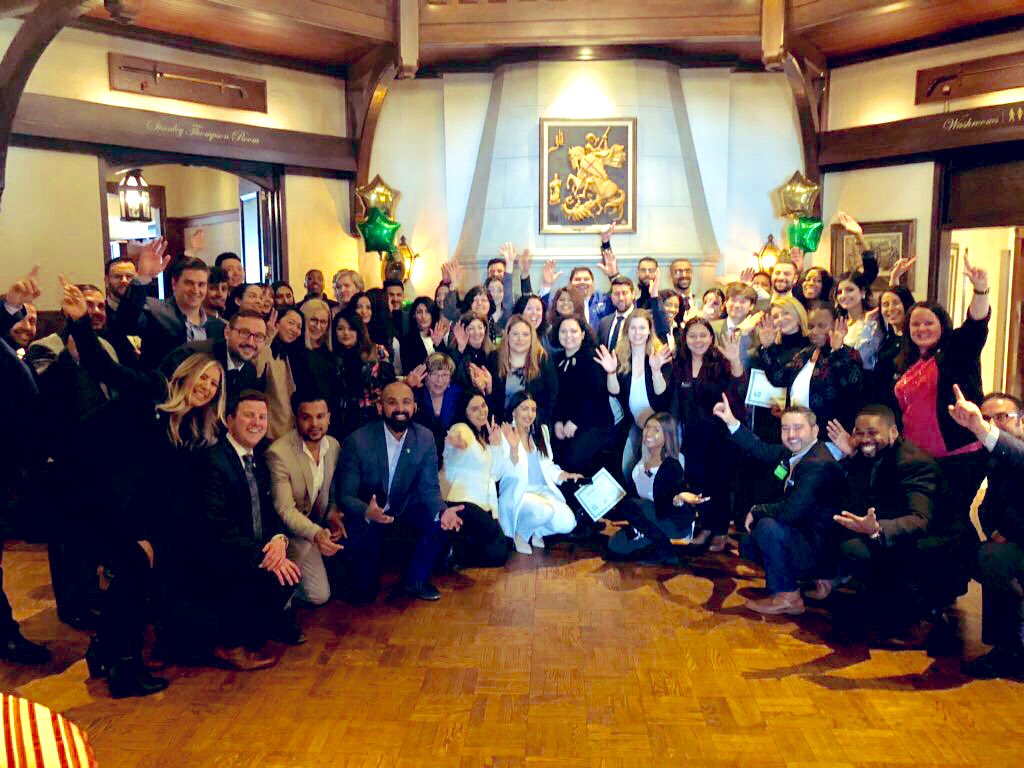 PaulReis_TD's tweet photo. Congratulations to #TDEtobicoke finest. Thank you  @AnthonyRicci_TD for coming out and sharing your story. Awesome turn out and amazing breakfast !!! @PeterStajan_TD @NikkiWehbe_TD https://t.co/qeqCmkG6CY