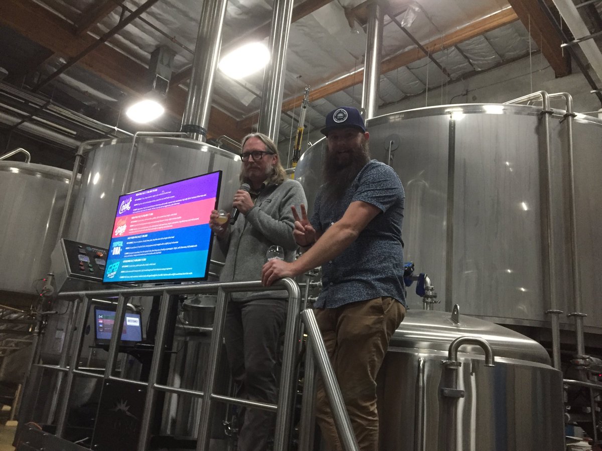 SDBreweryGuide's tweet image. Erik Jensen and Dave Adams talk about the rebirth of ⁦@GreenFlashBeer⁩ and the rebrand coming to San Diego. Yes! Green Flash is alive and well!