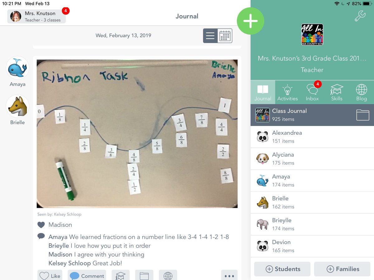 fknutson12's tweet image. Sooo much learning today! #vcsscience How does water move through the stem to the leaves? Follow the colored water. #vcsmath I can find equivalent fractions on a number line. @OrmondBeachElem
