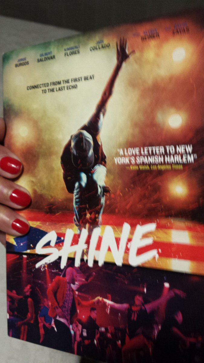 TIUjackiefit's tweet photo. My very own copy of #Shinethemovie! https://t.co/hIifEDrsx2