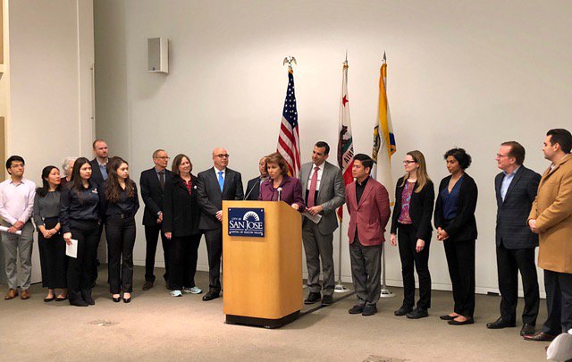 Sunne Wright McPeak (@mcpeaksunne) on Twitter photo TU @CityofSanJosé 50K SJ households w/o #broadband. TU Mayor <a href="/sliccardo/">Sam Liccardo</a> & Council working 2 close the #DigitalDivide. Honored 2 launch SJ #DigitalInclusionFund <a href="/chappiejones/">Charles “Chappie” Jones</a> <a href="/SylviaArenas/">Sylvia Arenas</a> <a href="/CM_Magdalena/">Magdalena Carrasco</a> @DevDavisCA <a href="/SanJoseD4/">Lan Diep</a> <a href="/MayaEsparza3/">Maya Esparza</a> <a href="/D2SergioJimenez/">Sergio Jimenez</a> <a href="/JohnnyKhamis/">Johnny Khamis</a> @D3SanJose TU @CityofSanJosé 50K SJ households w/o #broadband. TU Mayor <a href="/sliccardo/">Sam Liccardo</a> & Council working 2 close the #DigitalDivide. Honored 2 launch SJ #DigitalInclusionFund <a href="/chappiejones/">Charles “Chappie” Jones</a> <a href="/SylviaArenas/">Sylvia Arenas</a> <a href="/CM_Magdalena/">Magdalena Carrasco</a> @DevDavisCA <a href="/SanJoseD4/">Lan Diep</a> <a href="/MayaEsparza3/">Maya Esparza</a> <a href="/D2SergioJimenez/">Sergio Jimenez</a> <a href="/JohnnyKhamis/">Johnny Khamis</a> @D3SanJose