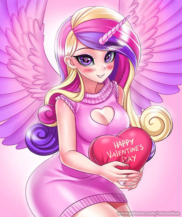 EqGImages's tweet image. Tomorrow is the day when the Princess of Love visits all the good little boys and girls and eats all their chocolate.
(Valentine_Cadence by RacoonKun)
#Brony #EquestriaGirls