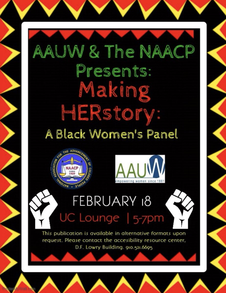 #uncp #aauw #naacp