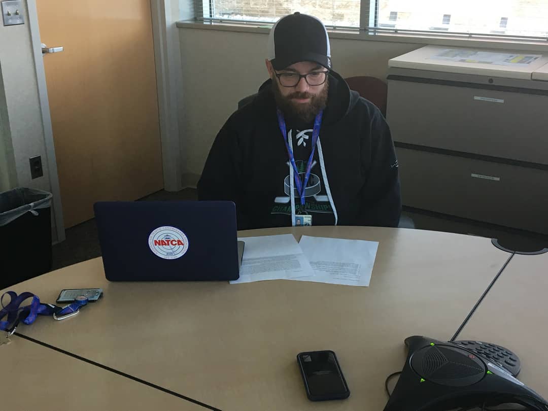Casey is participating in a Podcast recording for Aviation News Talk describing the incident where he helped a student pilot, Kira Parrish,   @violetav8r to land safely on 9/30/18. Thank you, Casey, for your amazing work and dedication to safety! #professionalism 👏🛩