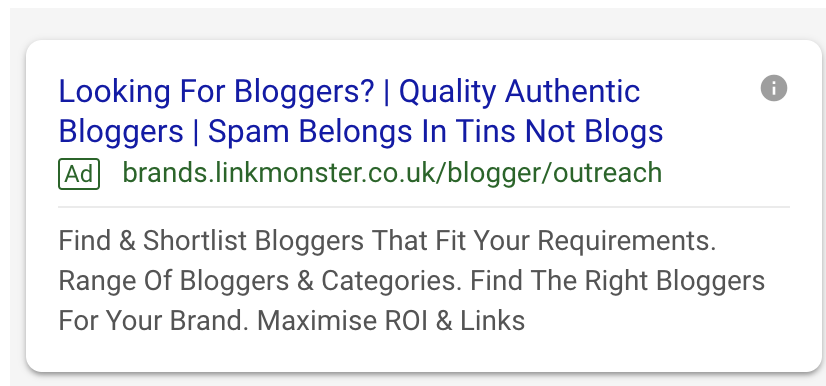 influencemonstr's tweet photo. Our new campaign.
Spam is for tins, not for blogs 👾
#prrequest #linkmonster #bloggers #teammonster https://t.co/SlThMfrIKd