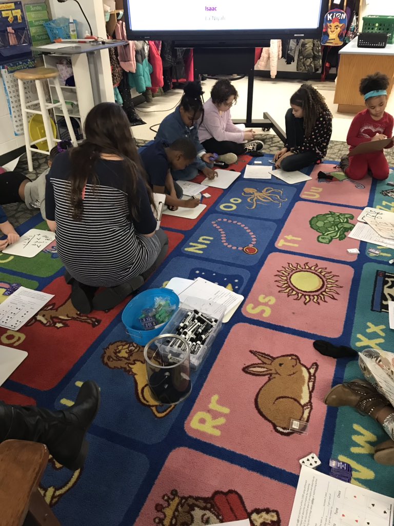 CarlaJAcademics's tweet photo. Harrison Hill’s 1st grade Lightening Bolts engage in student centered work. When students get stuck they revise their success criteria. #AcceleratingStudentAchievement @HarrHillSIPA https://t.co/Adbp9GVLYO