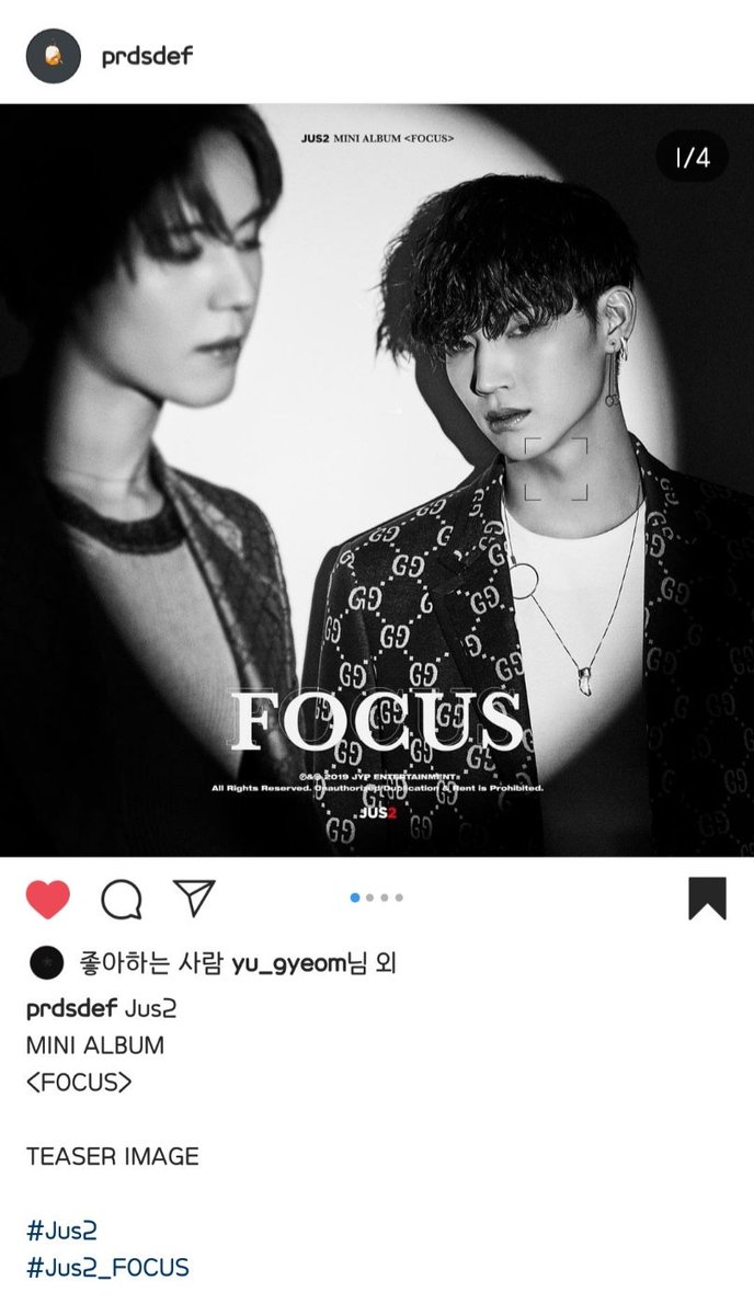 defstagram's tweet photo. 190214 #뽐스타 #뎊스타 #defstagram 

Jus2
MINI ALBUM
<FOCUS>

TEASER IMAGE

#Jus2
#Jus2_FOCUS https://t.co/oWZBusOdxz