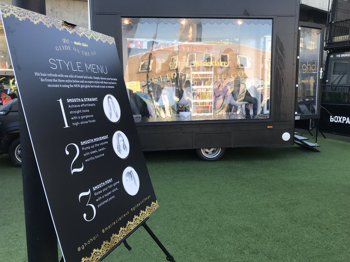 TI_MediaAds's tweet photo. Nice pop up styling today at Shoreditch box park for Marie Claire and GHD https://t.co/us9jJc0uKl