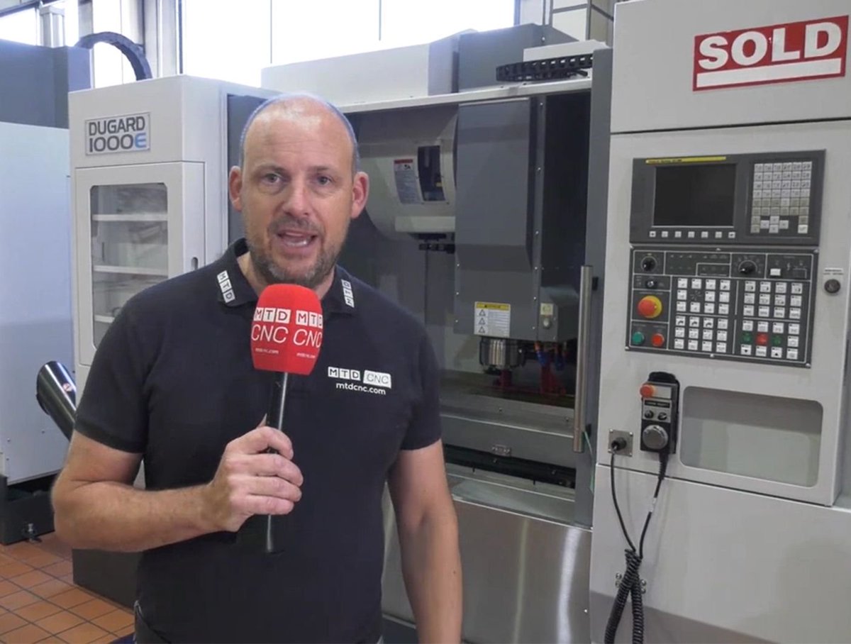 Take a look at the Dugard 1000E vertical machining centre, an entry level machine that's incredible value for money: buff.ly/2X3kmej #dugard #verticalmachiningcentre #ukmanufacturing