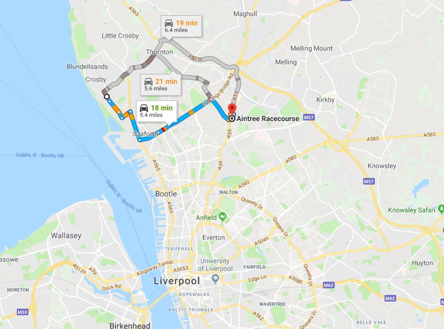 ViewMersey's tweet image. With #TheGrandNational2019 only 7 weeks away, why not treat yourself to a fabulous 2 bedroom apartment only 5.4 miles away from the racecourse and only 7 miles away from #LiverpoolCityCentre, check it out via #Airbnb, very good rates bit.ly/2SuE2t0 @AintreeRaces